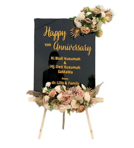 Papan Bunga Akrilik Makam