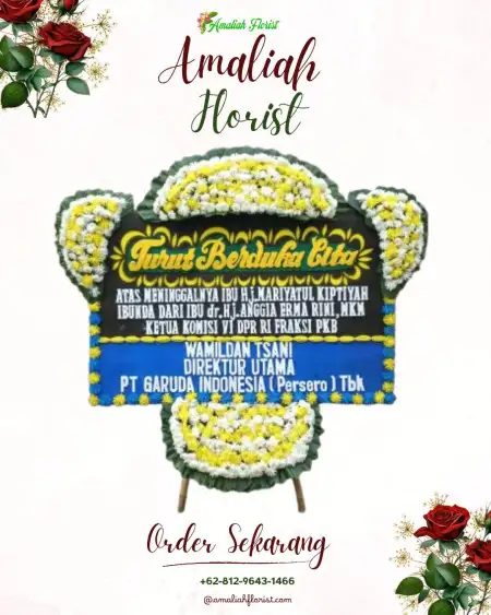 Papan Bunga Duka Makam